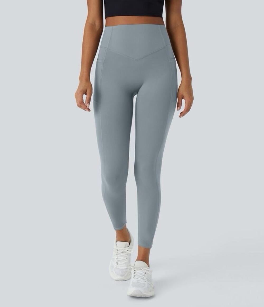 Halara UltraSculpt™ High Waisted Scrunch Butt Lifting Tummy Control Pocket S